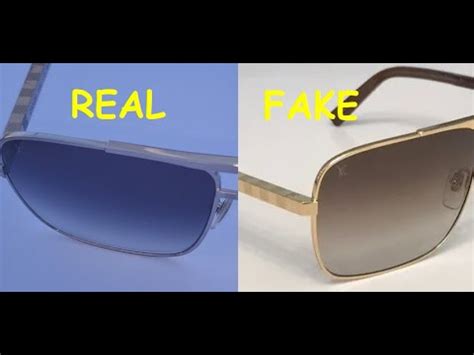 louis vuitton glasses real vs fake|authentic louis vuitton label.